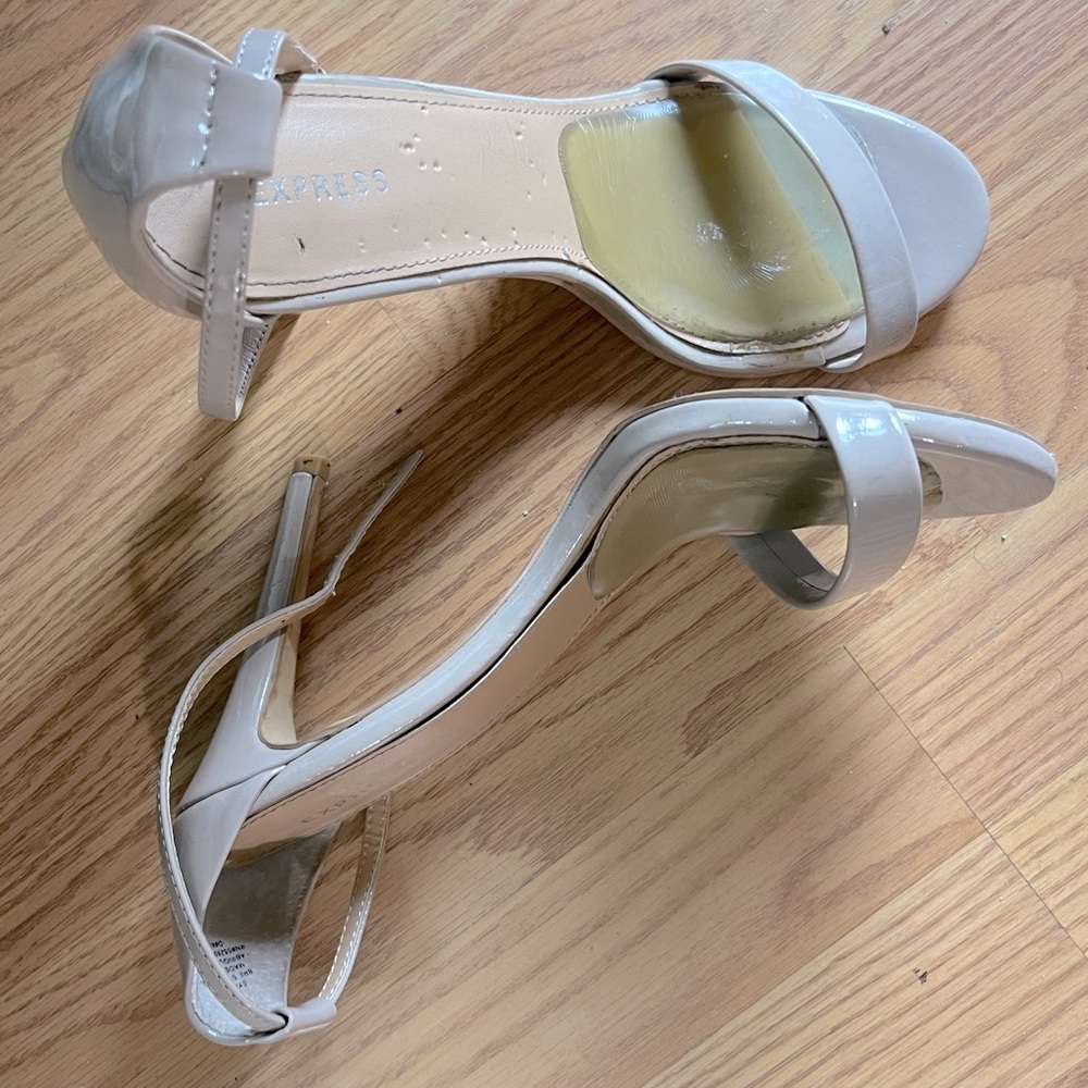 Express Nude Heels